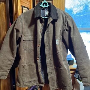 Carhartt blanket lined barn coat